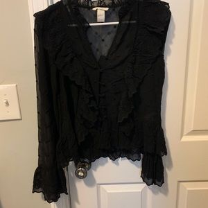 Black H&M blouse